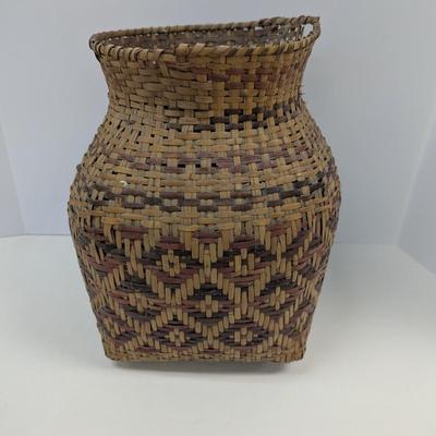 Cherokee River Cane Burden Basket