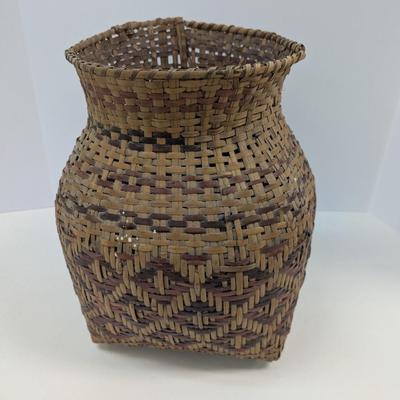 Cherokee River Cane Burden Basket