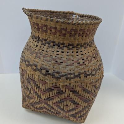 Cherokee River Cane Burden Basket