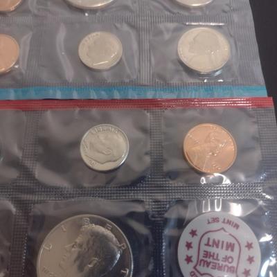Set of Two 1972 US Mint Uncirculated Coin Sets (#38)
