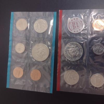 Set of Two 1972 US Mint Uncirculated Coin Sets (#38)