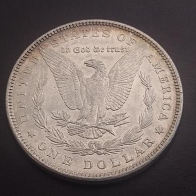 1885 and 1900 US Mint Morgan Silver Dollars Circulated (#49)