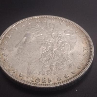 1885 and 1900 US Mint Morgan Silver Dollars Circulated (#49)