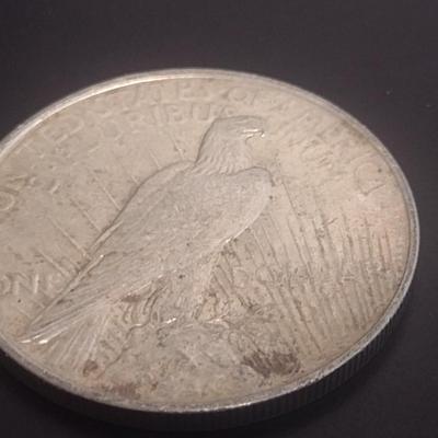 1922 US Mint Peace Silver Dollar Circulated (#50)