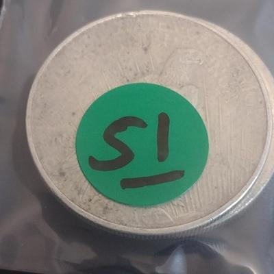 Set of Two 1922 US Mint Peace Silver Dollars Circulated (#51)