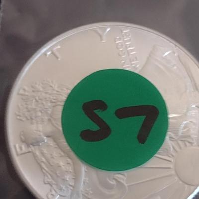 1986 US Mint Silver Eagle $1 Coin High Grade Condition (#57)