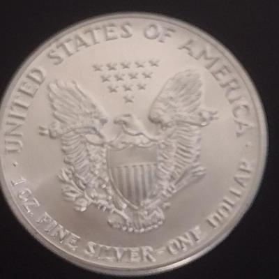 1986 US Mint Silver Eagle $1 Coin High Grade Condition (#57)