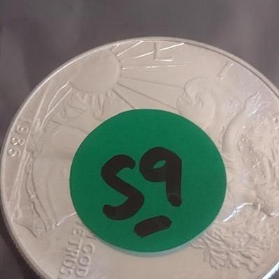 1986 US Mint Silver Eagle $1 Coin High Grade Condition (#59)