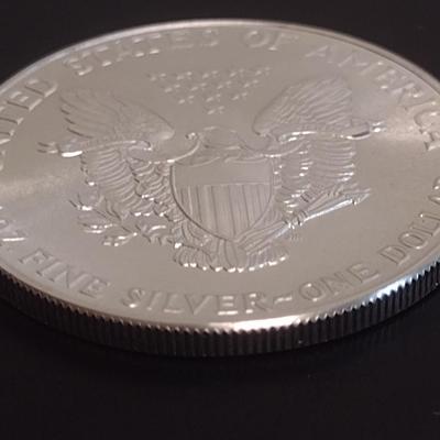 1986 US Mint Silver Eagle $1 Coin High Grade Condition (#59)