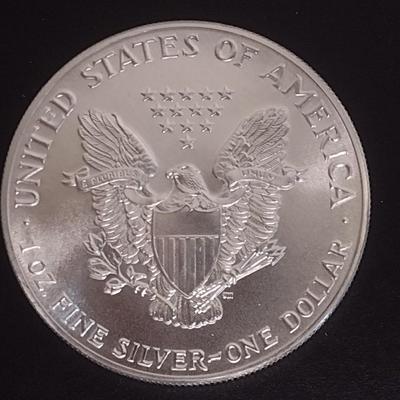 1986 US Mint Silver Eagle $1 Coin High Grade Condition (#60)