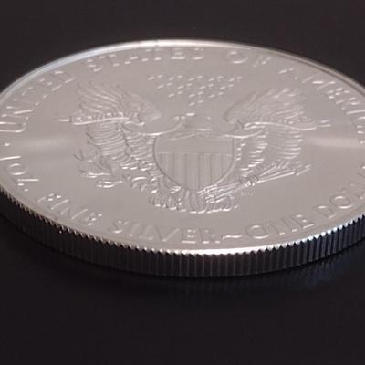 2010 US Mint Silver Eagle $1 Coin AU or Higher Condition (#63)