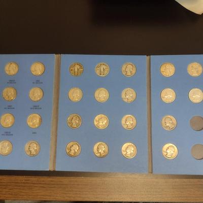 Collection of US Mint Various Dates Silver Quarters (#68)