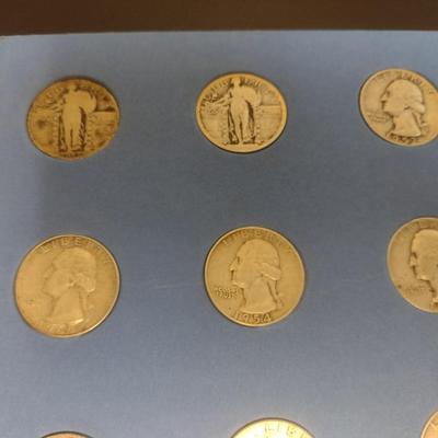 Collection of US Mint Various Dates Silver Quarters (#68)