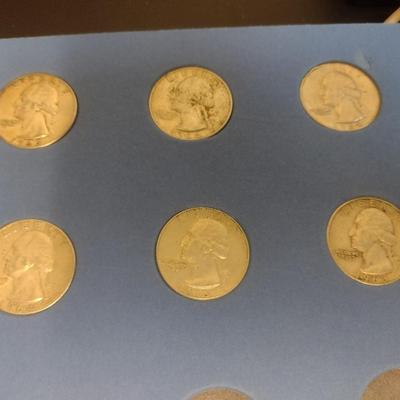 Collection of US Mint Various Dates Silver Quarters (#68)