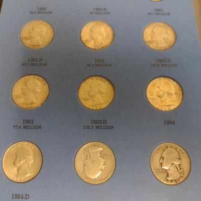 Collection of US Mint Various Dates Silver Quarters (#68)