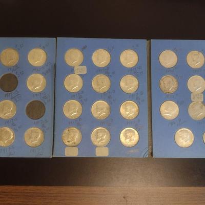 Collection of US Mint Kennedy Silver Half Dollars Circulated Condition (#69)
