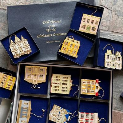 Doll houses of the world Christmas ornament collection