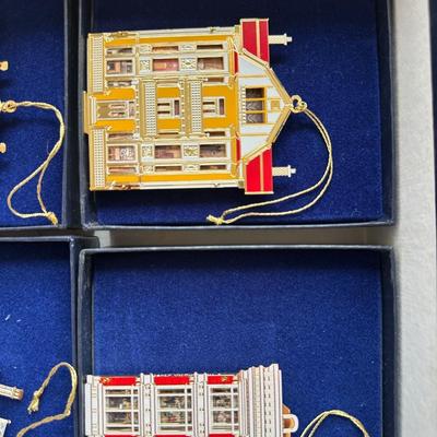Doll houses of the world Christmas ornament collection
