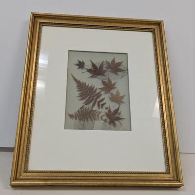Pressed Fern & Leaves Wall Decor (Heavy)
