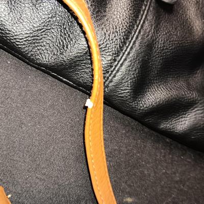 STONE MOUNTAIN LEATHER PURSE AND A NINE WEST BLACK PURSE