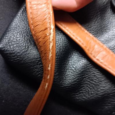 STONE MOUNTAIN LEATHER PURSE AND A NINE WEST BLACK PURSE