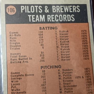BASEBALL TEAM TRADING CARDS