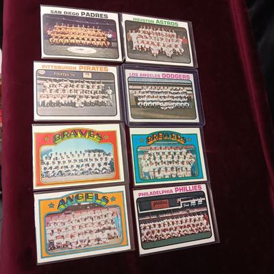 BASEBALL TEAM TRADING CARDS