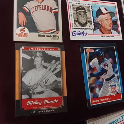 MISC BASEBALL TRADING CARDS (3)