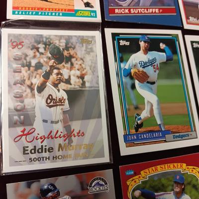MISC BASEBALL TRADING CARDS (7)