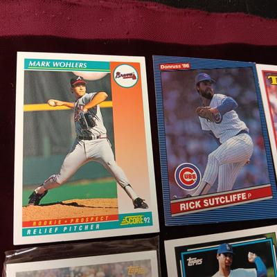 MISC BASEBALL TRADING CARDS (7)