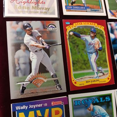 MISC BASEBALL TRADING CARDS (7)