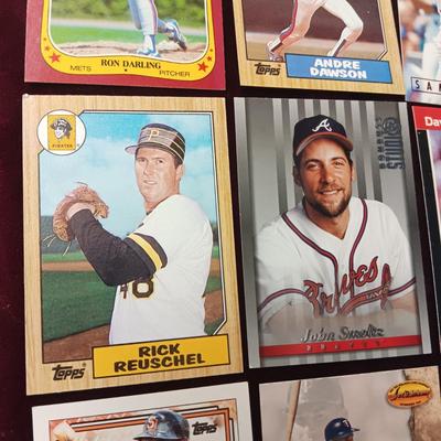 MISC BASEBALL TRADING CARDS (8)