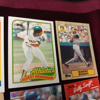 MISC BASEBALL TRADING CARDS (8)