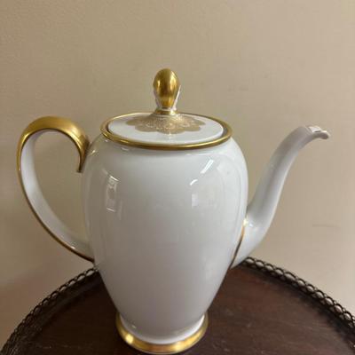 Rosenthal coffee pot with gold