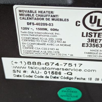 Duraflame Movable Heater (FR)
