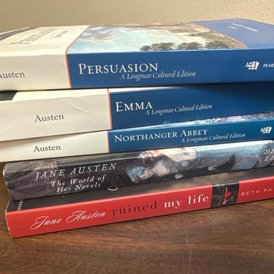 Collection of Jane Austen books