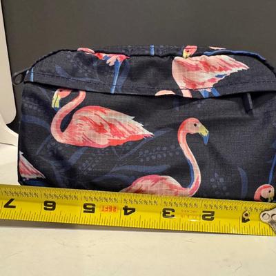 Lot of 2 Vera Bradley Items: Zip Card Pouch & Mini Belt Bag.