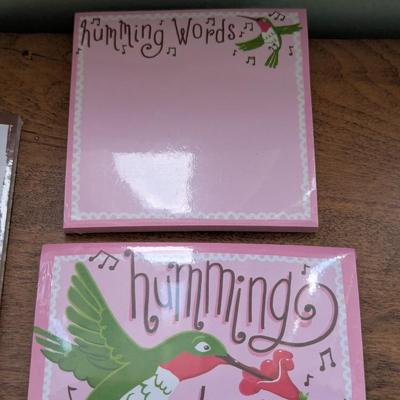 Little Blue House Notepads Bears Humming Birds & Foxes (FR)