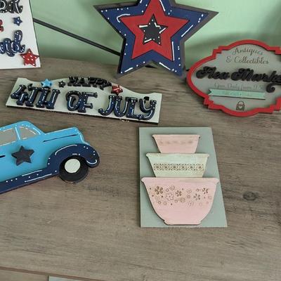 Arts & Crafts Wood Plaques (FR)