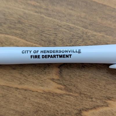 Novelty Pens City Of Hendersonville Fire Department #7 (FR)
