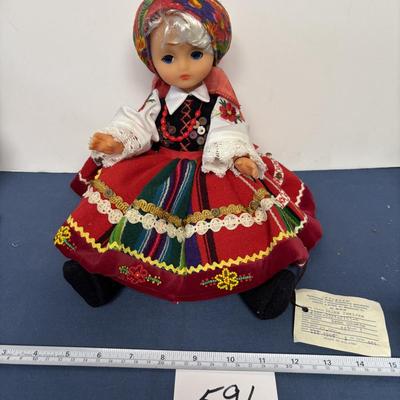 Vintage Folklor Doll