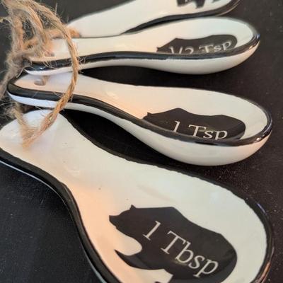 Ceramic Bear Measuring Spoons (HW)