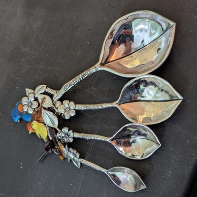 4 Pieces Bird Measuring Spoons (HW)