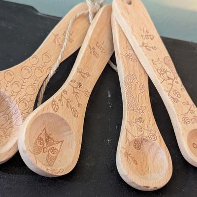 Wooden Measuring Spoons (HW)
