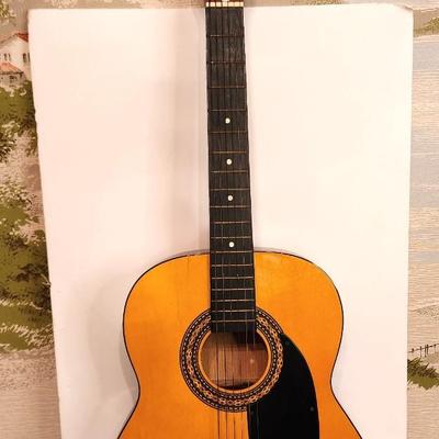 Lot #74 Vintage 6 String Acoustic Guitar