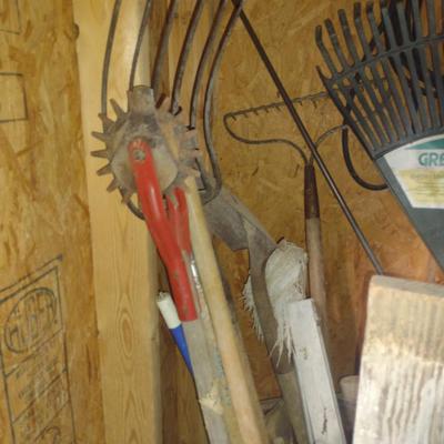 Contents of Shed- Gardening Tools, Garden Hose, Tool Boxes, Lawn Mowers