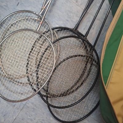 Badmitton and Croquet set- read descr
