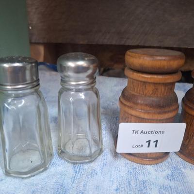 Salt and pepper shakers