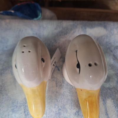 duck salt and pepper shakers