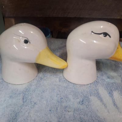 duck salt and pepper shakers